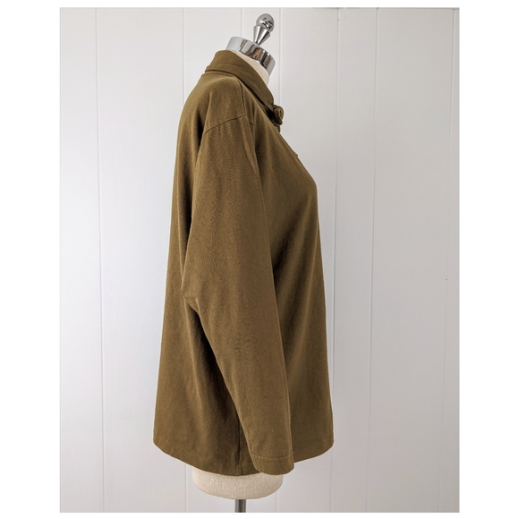 vintage 80's tie neck dagger collar shirt - Picture 7 of 11